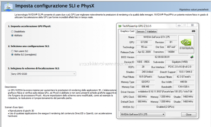 Next XL-018 4. Alimentazione e VGA 6