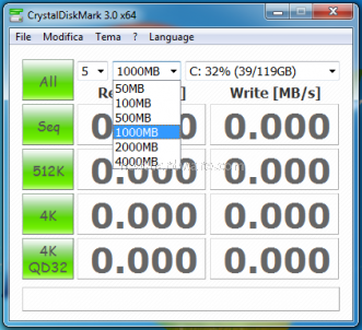 Kingston DataTraveler Ultimate 3.0 32GB 10. Test: Crystal Disk Mark 3.0 1