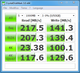 OCZ Vertex 2 100GB 11. Test: Crystal Disk Mark 3.0 3