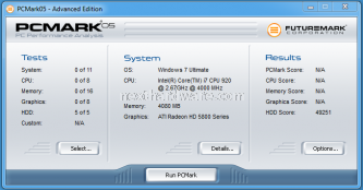 OCZ Vertex 2 100GB 14. Test: PcMark '05 1.2.0 4