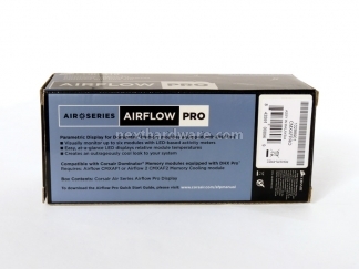 Corsair AirFlow Pro & Dominator DHX+: Memorie sempre sotto controllo 1. Corsair AirFlow Packaging 2