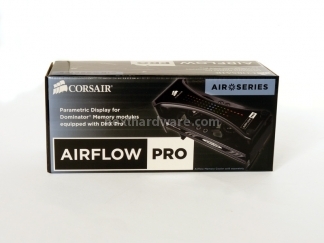 Corsair AirFlow Pro & Dominator DHX+: Memorie sempre sotto controllo 1. Corsair AirFlow Packaging 1