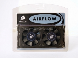 Corsair AirFlow Pro & Dominator DHX+: Memorie sempre sotto controllo 1. Corsair AirFlow Packaging 3