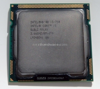 Intel Core i5 750 on MSI P55-GD80 2. Intel Core i5 750 1