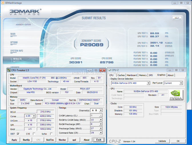 Corsair AirFlow Pro & Dominator DHX+: Memorie sempre sotto controllo 10. Test in Overclock 3