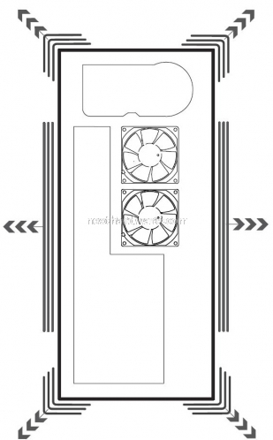 Ventole (((NOISEBLOCKER)))® Multiframe 3.Innovazione tecnologica 1