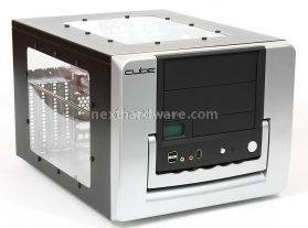 NOX  Case Cube e Alimentatore Pulsar 650W. 3.Out of the box - NOX CUBE 1