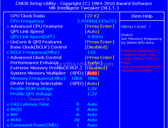 Gigabyte GA-X58A-UD7 4. Il bios ed il software di gestione 2
