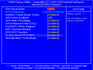 Gigabyte GA-X58A-UD7 4. Il bios ed il software di gestione 4
