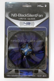 Noiseblocker NB-BlackSilentFan XL2 ultra quiet 1.Confezione e bundle 1