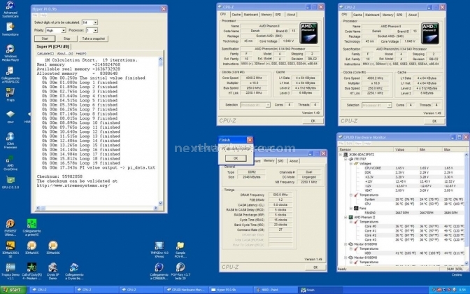 AMD Phenom II X4 940: 45 nm anche per AMD 7. Overclock 3