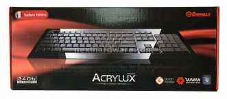 Enermax Acrylux - tanta eleganza in 9,2 mm di spessore 1.Imballo ed accessori 1
