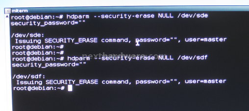 Controller SSD: Samsung S3C29RBB01 tutta la verità. 3. Samsung & Secure Erase: How To? 7