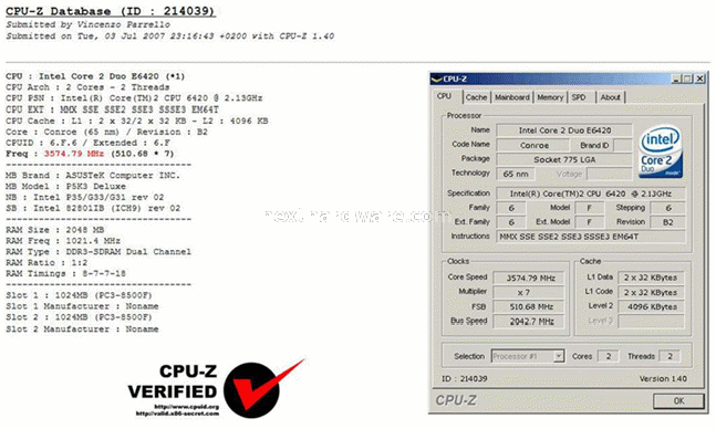 DDR3  1600 7-7-7@1.8v da Super Talent 7. Test Burn-up 4