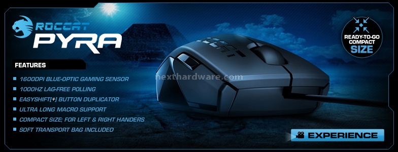 Roccat Pyra Mobile Gaming Mouse 1
