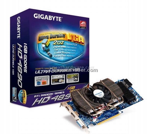 Gigabyte presenta  Radeon HD 4890 OC 1