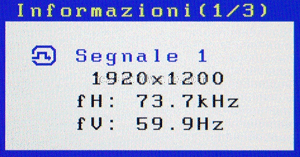 EIZO S2411W, sensibilità tecnologica 4. Design 3: pannello frontale e menu OSD 9