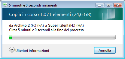 Corsair SSD Extreme X128 128Gb (Anteprima Italiana) 7. Test Endurance: Introduzione 3