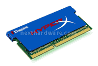 Kingston Technology lancia le SO-DIMMs DDR3 HiperX 1