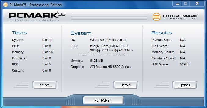 Patriot Inferno 100GB 14. Test: PcMark '05 1.2.0 3