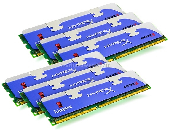 Kingston commercializza i primi kit di HyperX DDR3-1600 da 16Gb e da 24Gb 1