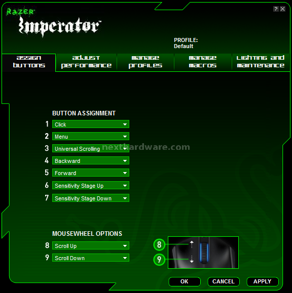 Razer Imperator 5. Driver 1