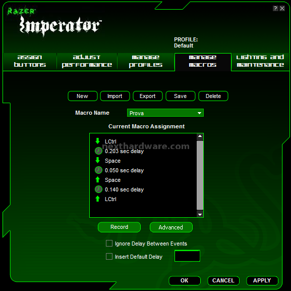 Razer Imperator 5. Driver 9