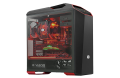 Particolari rosso fuoco, vetro e accessori a profusione per uno chassis di altissimo livello a chiara vocazione gaming.