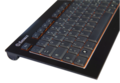 Splendida tastiera che ricalca le orme della serie Aurora utilizzando un nuovo materiale acrilico dalla notevole bellezza e resistenza