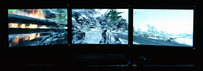 AMD Eyefinity: Multi Monitor per tutti 4. Eyefinity per Giocare 1