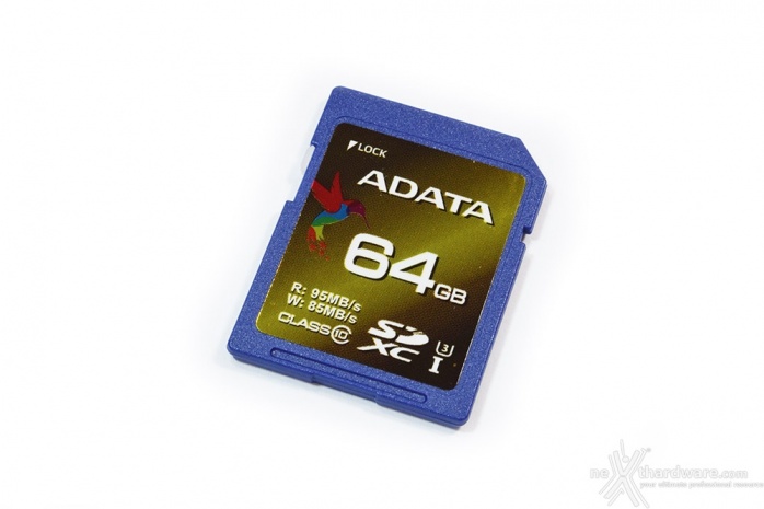ADATA XPG SDXC UHS-I U3 64GB 1. Presentazione del prodotto 3