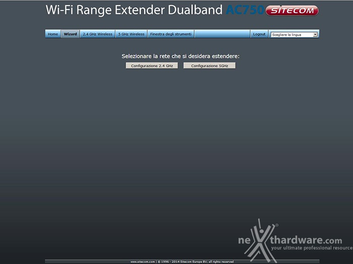 Sitecom WLX-5100 Extender & LN-555 Homeplug 3. Sitecom WLX-5100 - Installazione e configurazione 6