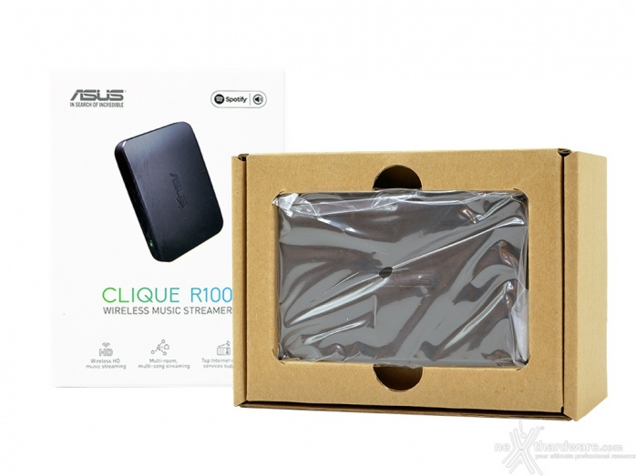 ASUS Clique R100 1. Confezione e bundle 3