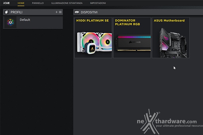 CORSAIR iCUE e schede madri ASUS 