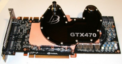 Danger Den waterblock per GeForce GTX 470 4