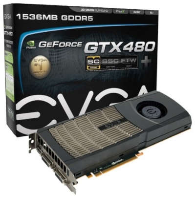 EVGA GTX 480 SuperClocked+ 1