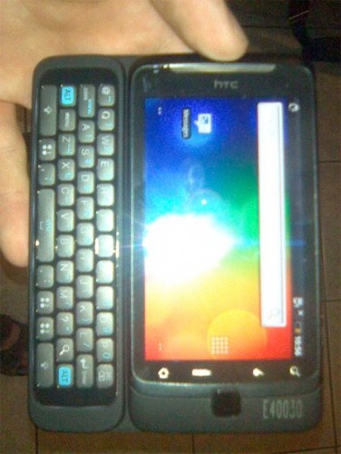 HTC Vision con Android e tastiera QWERTY 1