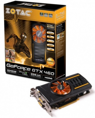 ZOTAC annuncia la nuova GeForce GTX 460 2GB  1