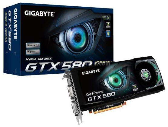 Gigabyte introduce la versione reference della GTX 580  1