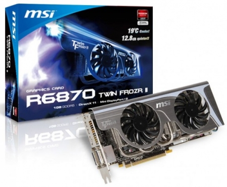 MSI presenta la propria versione della Radeon HD 6870 Twin Frozr II 2