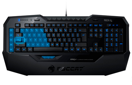 CeBIT 2011, Roccat presenta la tastiera Isku Illuminated Gaming Keyboard 1