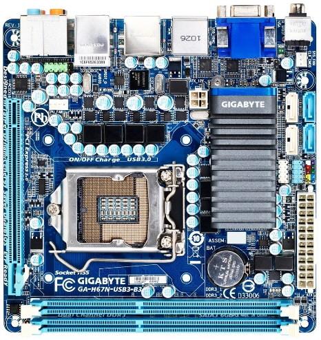 Gigabyte presenta una scheda madre mini-ITX basata sul chipset H67 1