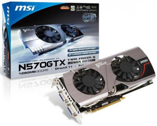 MSI annuncia la N570GTX Twin Frozr III Power Edition  1