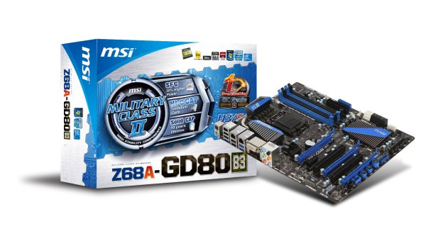 MSI lancia la propria serie di schede madri Z68 1