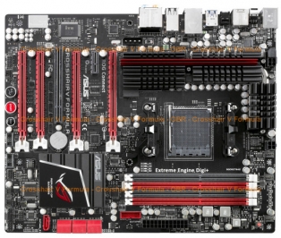 Prime immagini  della ASUS Crosshair Formula V 3