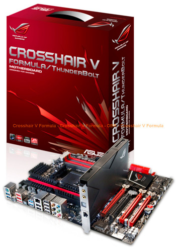 Prime immagini  della ASUS Crosshair Formula V 1