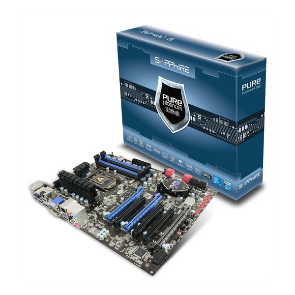 Sapphire ufficializza il lancio della motherboard Pure Platinum Z68 1