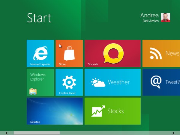 Windows 8 Developer Preview 1