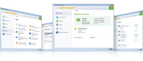 NOD32 diventa ESET Smart Security 5 1