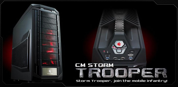 CM Storm presenta Trooper, il case Full Tower dedicato ai gamers più esigenti 1